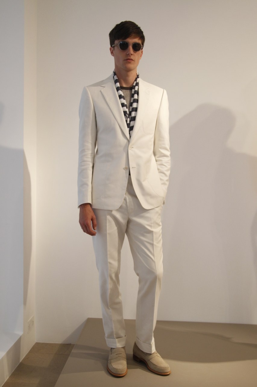 London Collections Men's Primavera/Estate 2014 Gieves & Hawkes